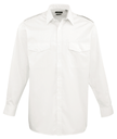 Men's Long-Sleeved Pilot Shirt - Premier