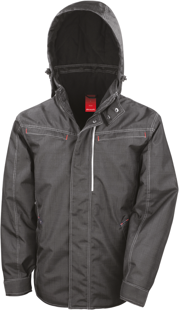 Denim texture rugged jacket - Result