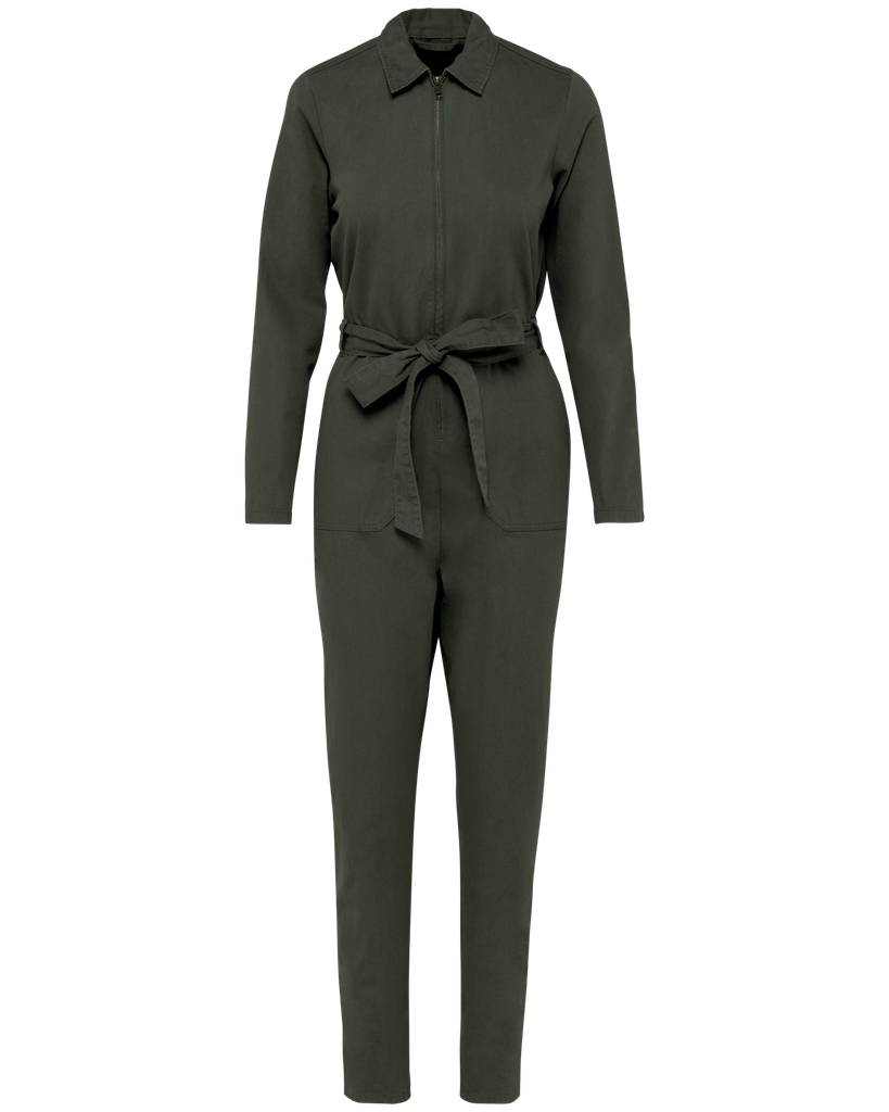 Eco-friendly ladies’ washed effect overalls - Native Spirit