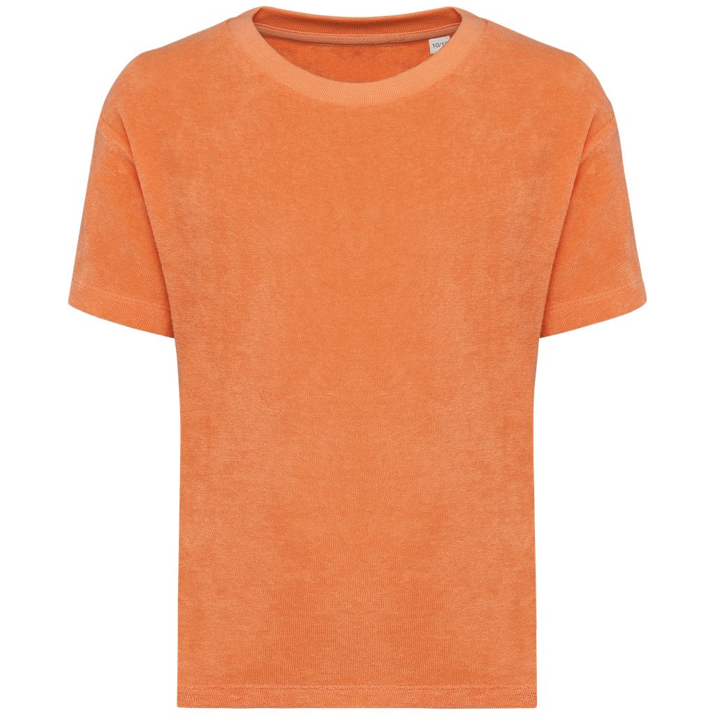 Eco-friendly  girls’ Terry Towel t-shirt - Native Spirit