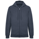 Eco-friendly men's Terry Towel full zip hooded sweatshirt - Native Spirit