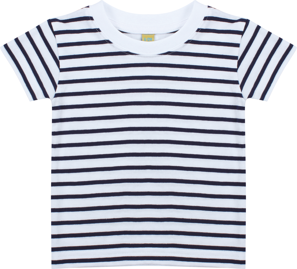 Kids' striped crew neck t-shirt - Larkwood