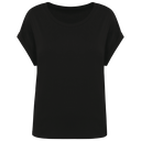 Eco-friendly ladies' rolled-up sleeves t-shirt - Native Spirit
