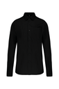 Men's long-sleeved cotton poplin shirt - Kariban