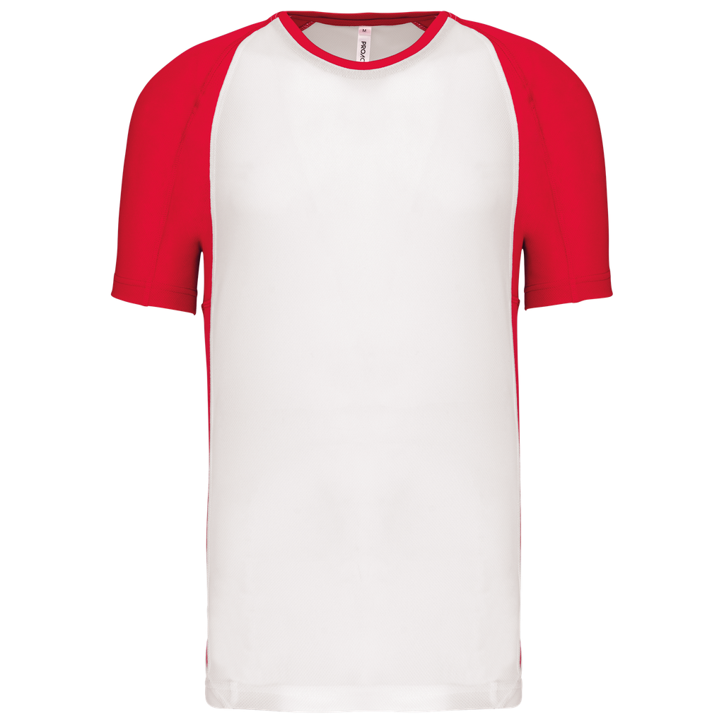 Unisex two-tone short-sleeved t-shirt - PROACT®