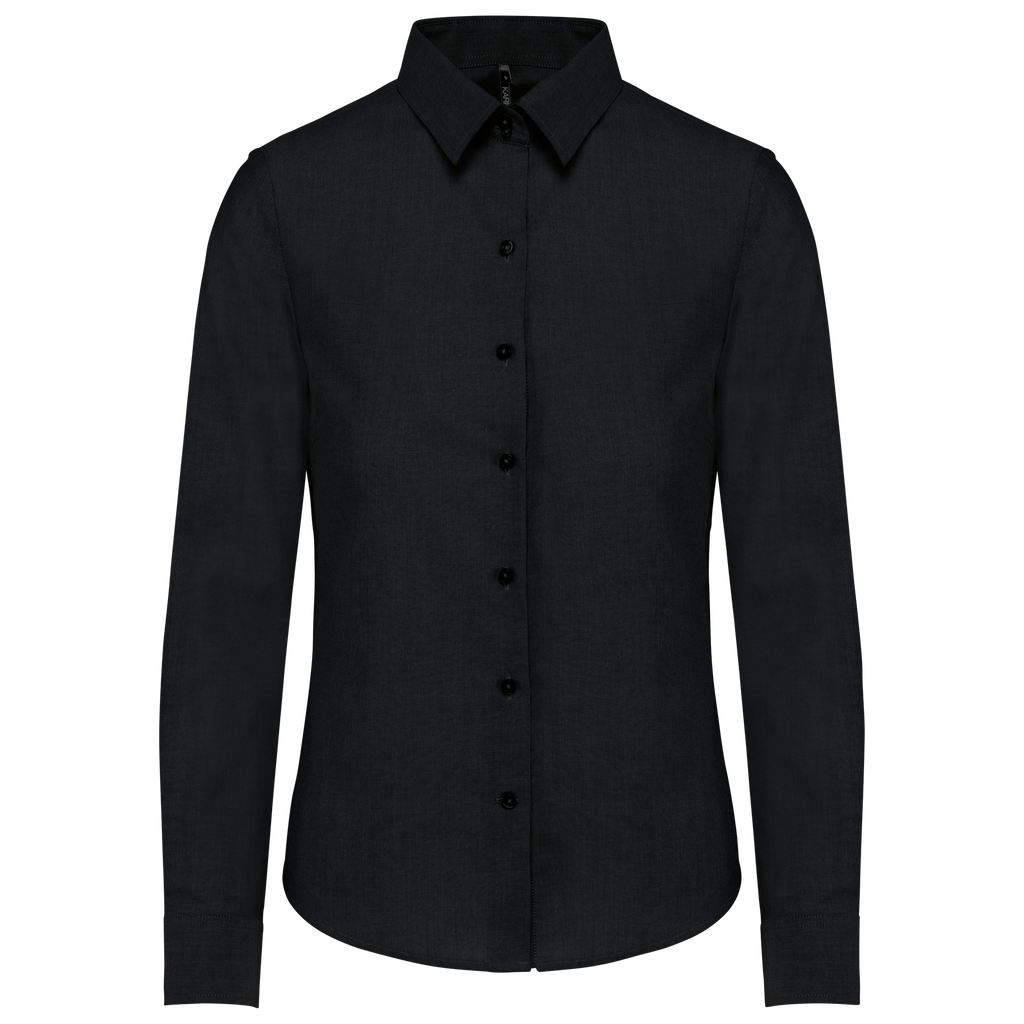 Ladies' long-sleeved Oxford shirt - Kariban