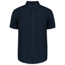 Kids' short-sleeved cotton poplin shirt - Kariban