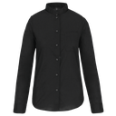 Ladies' long-sleeved mandarin collar shirt - Kariban