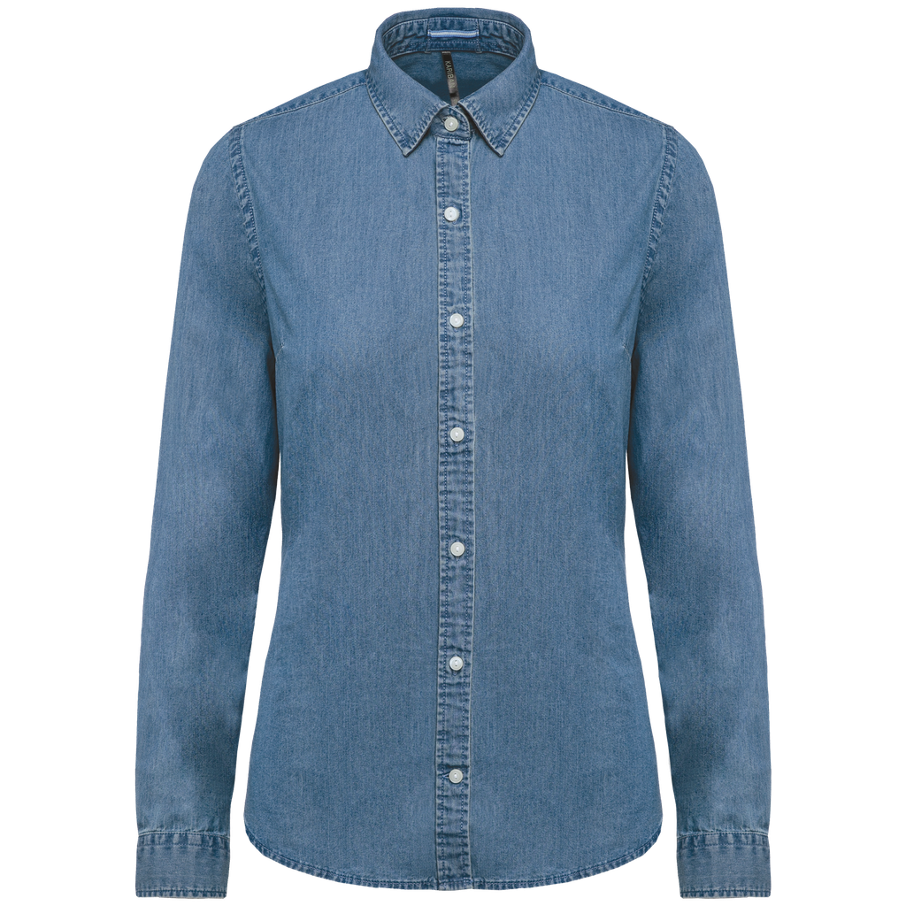 Ladies’ Denim shirt - Kariban