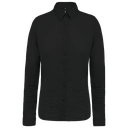 Ladies’ long-sleeved cotton poplin shirt - Kariban