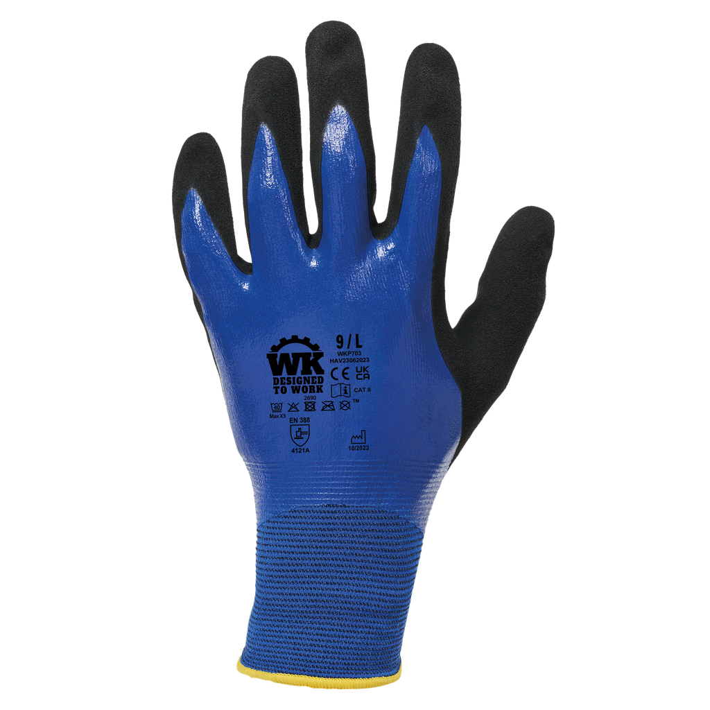 Handling in Wet Environments Gloves - WK. Designed To Work
