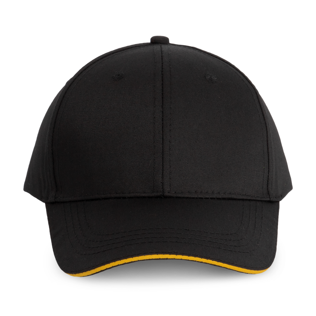 OEKO-TEX® STANDARD 100 certified 6 panels cap with sandwich peak - WK. Designed To Work