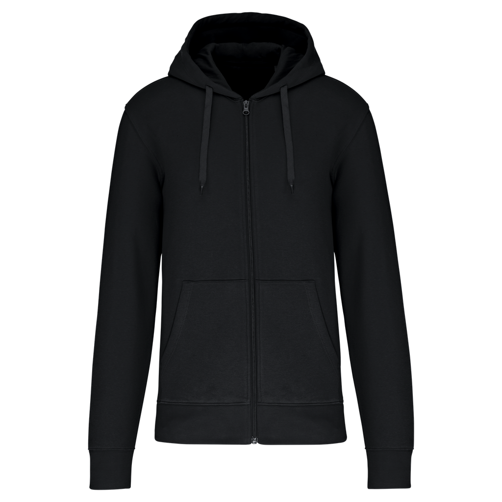 Men's eco-friendly zip-through hoodie - Kariban