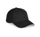 Cap in organic cotton with contrasting sandwich peak - 6 panels - K-up