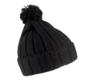 Bobble beanie with turn-up. - K-up