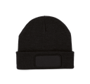Recycled beanie with patch - K-up