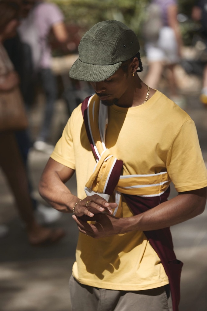 5-panel velour camper cap - Beechfield®