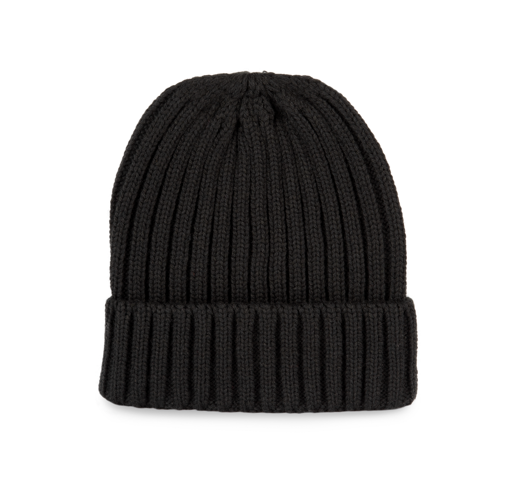 Double ribbed beanie with turn-up - K-up