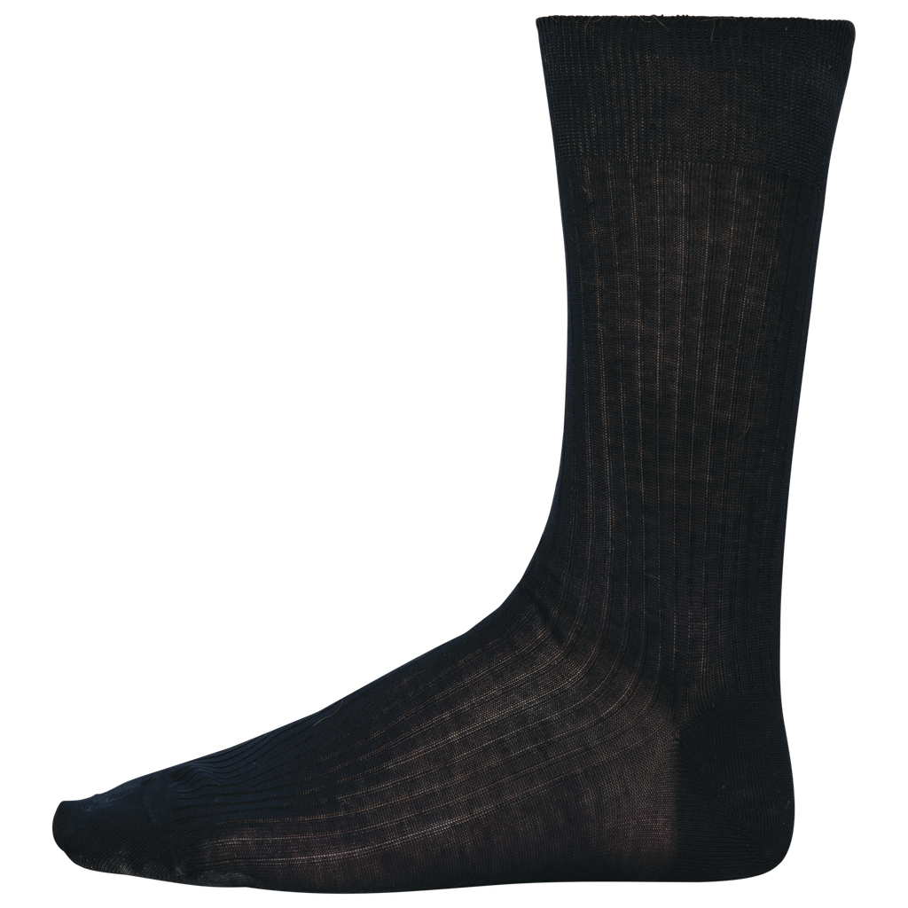 Men’s 4x2 rib cotton Scottish lisle thread socks - Kariban Premium