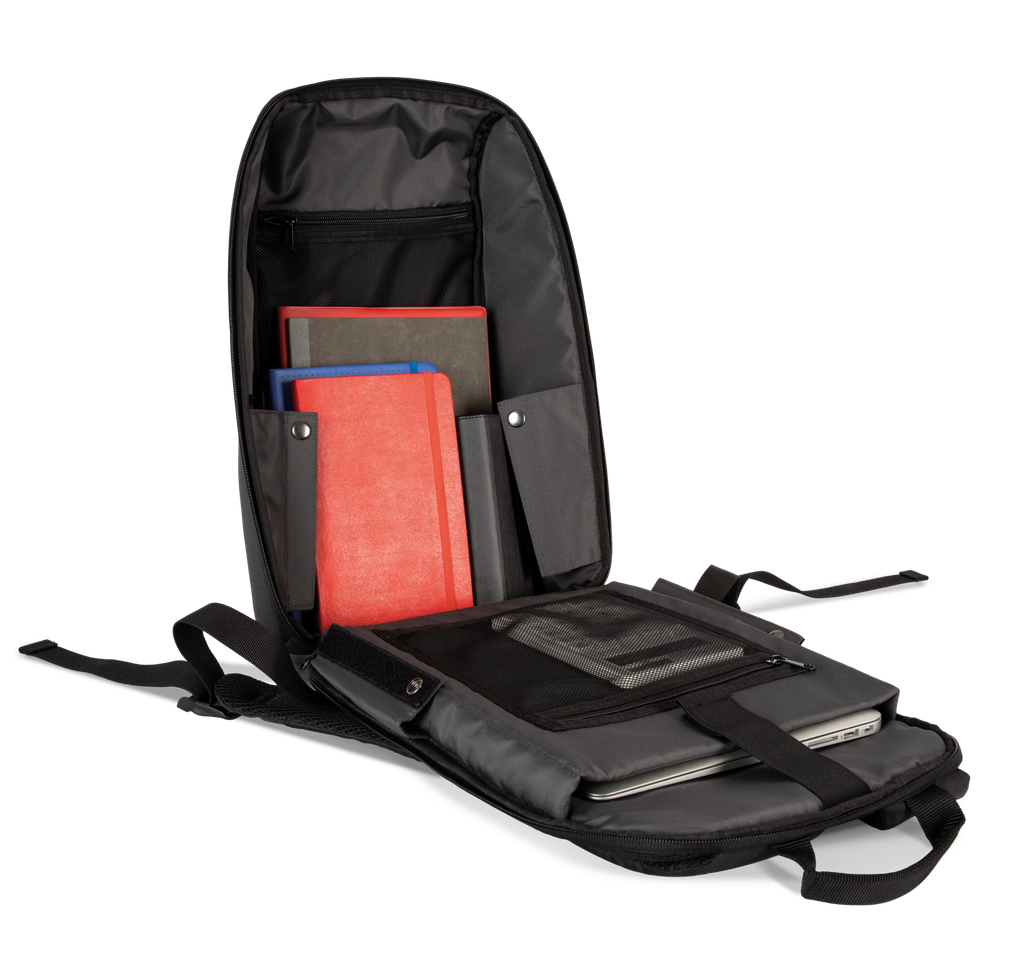 Recycled work backpack with laptop compartment - Kimood