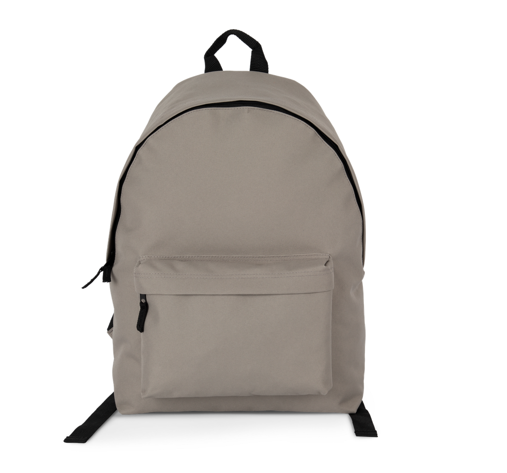Casual recycled backpack with front pocket - Kimood