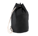 Cotton sailor-style bag with drawstring - Kimood