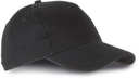 5 panels organic cotton cap - K-up