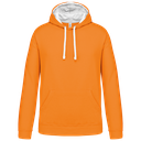 Men's contrast hooded sweatshirt - Kariban