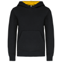 Kids' contrast hooded sweatshirt - Kariban