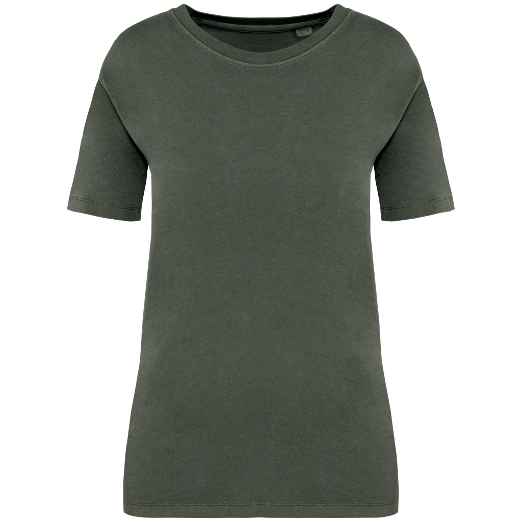 Eco-friendly ladies' washed effect t-shirt - Native Spirit