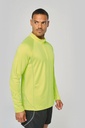 Long sleeve sports top ¼ men’s zip - PROACT®