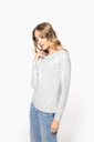 Ladies' long-sleeved crew neck T-shirt - Kariban