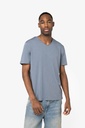 Eco-friendly men's slub t-shirt with raw edges - Native Spirit