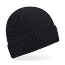 Organic cotton beanie with technical patch - Beechfield®