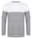Long sleeve Breton t-shirt - Front Row
