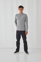 ID.001 Men's long-sleeved polo shirt - B&C