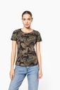 Ladies' short-sleeved camo t-shirt - Kariban