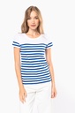 Ladies Organic crew neck sailor T-shirt - Kariban