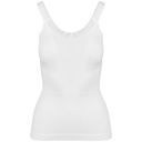 Eco-friendly seamless tank top with lace - Kariban