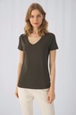 Ladies' Organic Cotton V-neck T-shirt - B&C