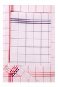 Checked glass towel - "Origine France Garantie" - Kariban