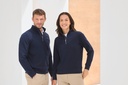 Unisex zipped neck sweatshirt - Henbury