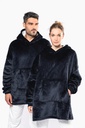 Unisex Plaid Poncho - Kariban