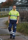 Hi-vis two-tone polo shirt - Yoko