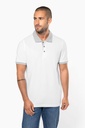 Men's two-tone piqué polo shirt - Kariban