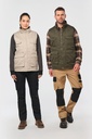 Unisex padded multi-pocket polycotton vest - WK. Designed To Work