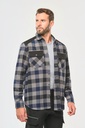 Men’s checked shirt with pockets - WK. Designed To Work