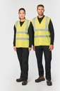 HI-VIZ Safety Vest Adult Unisex - WK. Designed To Work
