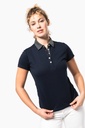 Ladies’ two-tone jersey polo shirt - Kariban