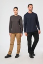 Unisex eco-friendly long sleeve t-shirt - WK. Designed To Work